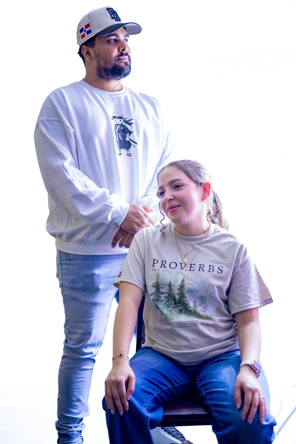THE LORD IS MY SHEPHERD CREWNECK