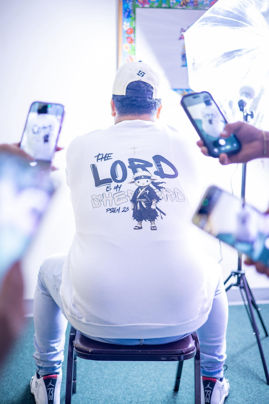 THE LORD IS MY SHEPHERD CREWNECK